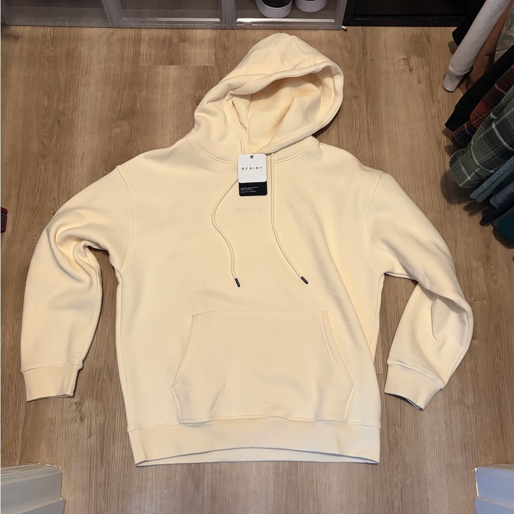 Men's DFRINT Cream Hoodie